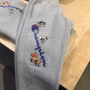 Powerpuff girlsXChampion limited edition sweatpant